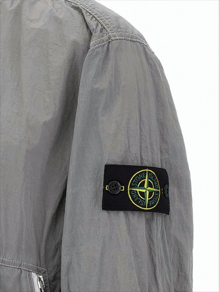 Stone Island Lightweight Crinkled Texture Jacket