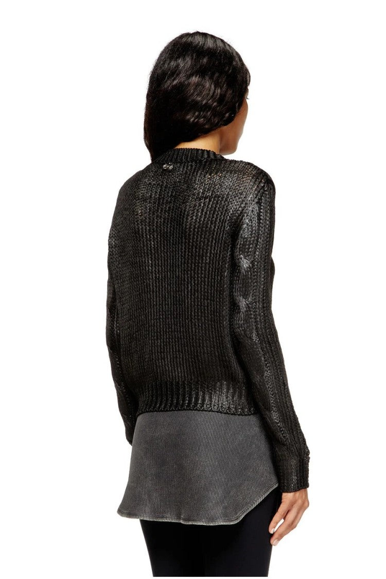 Diesel Khaki Wool-Blend Sweater