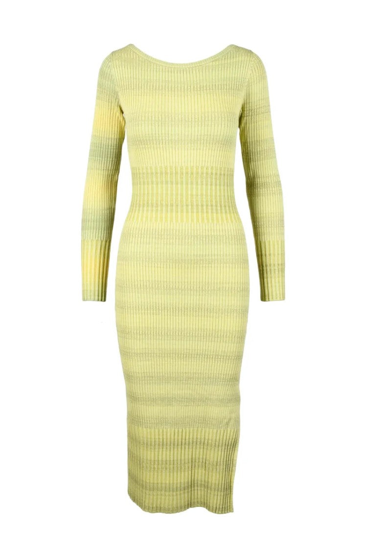 Patrizia Pepe Viscose Polyamide Spandex Dress - Green