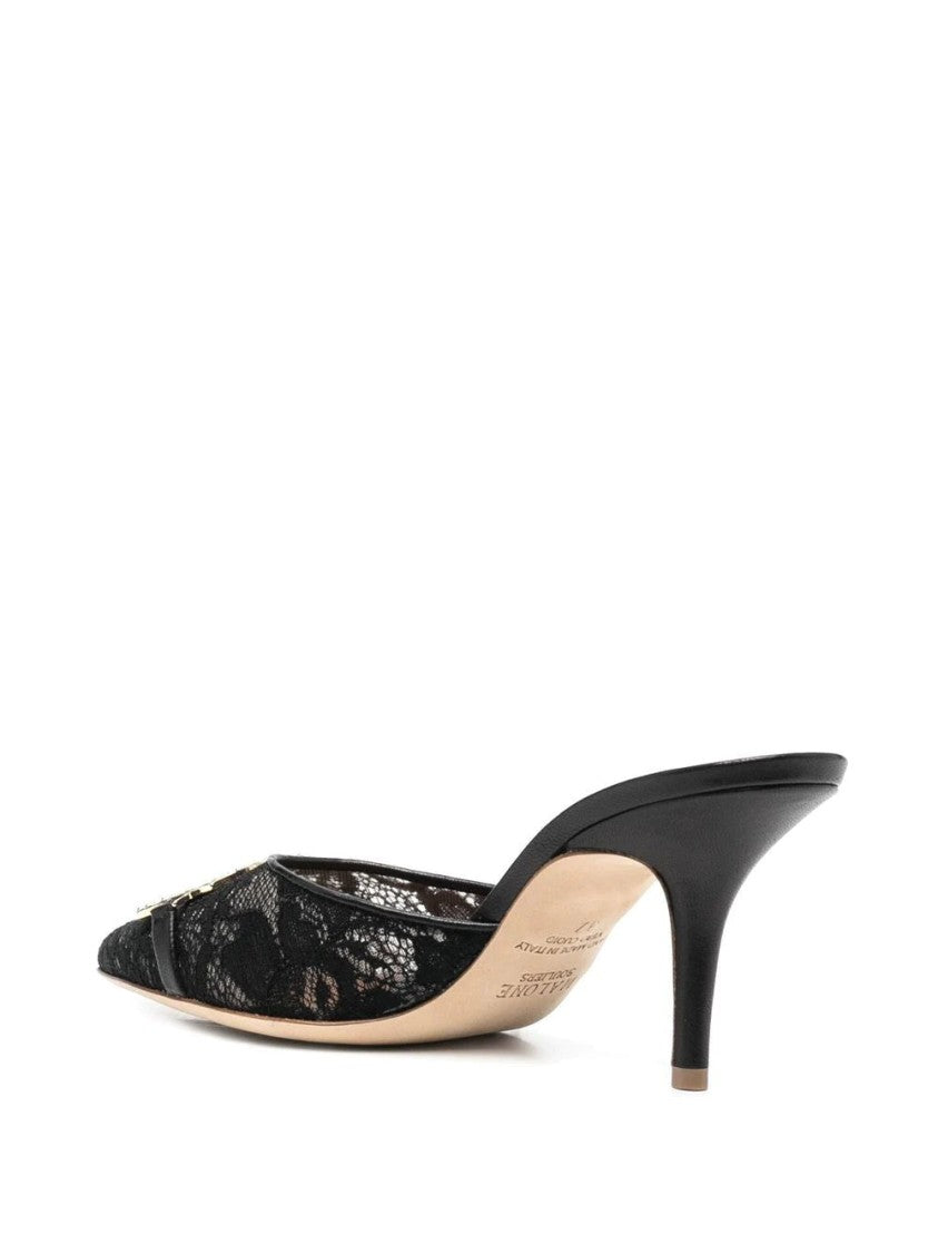 Malone Souliers Missy 70 Black Lace Stiletto M