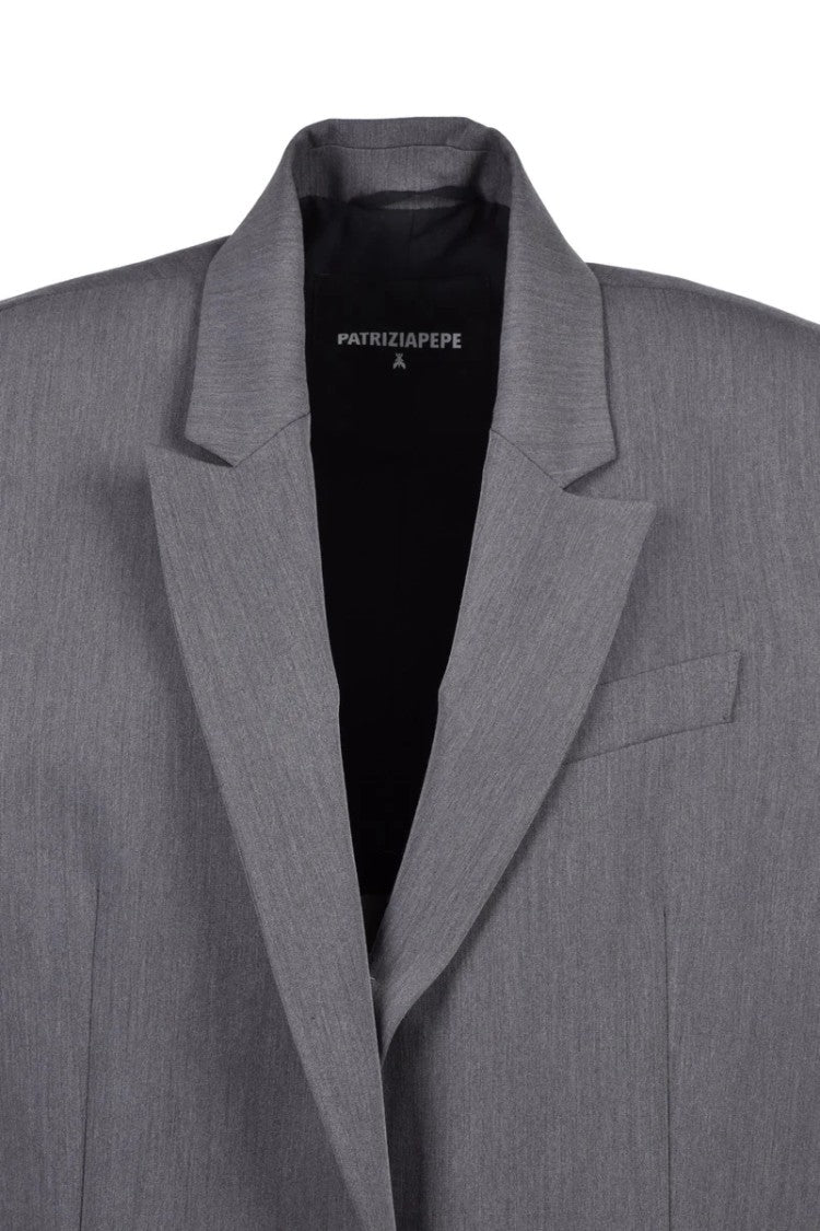 Patrizia Pepe Tailored Vest - Grey