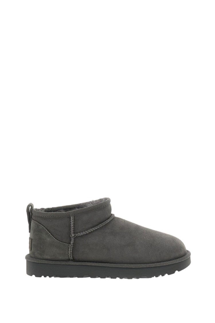 Ugg Grey Classic Ultra Mini Sheepskin Boots