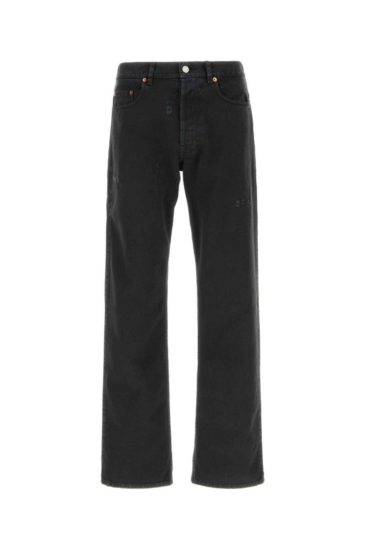Magliano Black Denim Livello Broken Bull Jeans