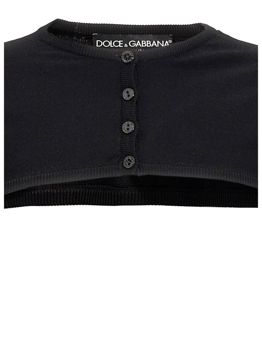 Dolce & Gabbana Cropped Shoulder Cover