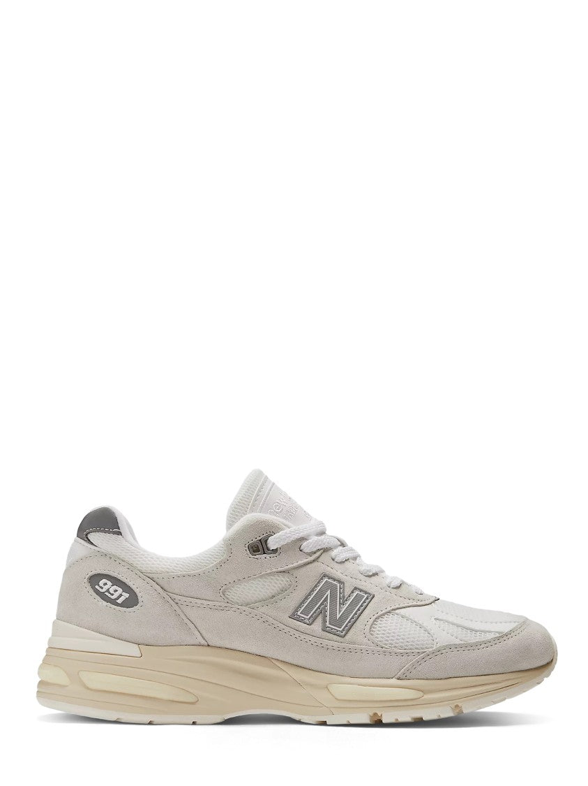 New Balance Beige Sneakers With Cushioned Sole
