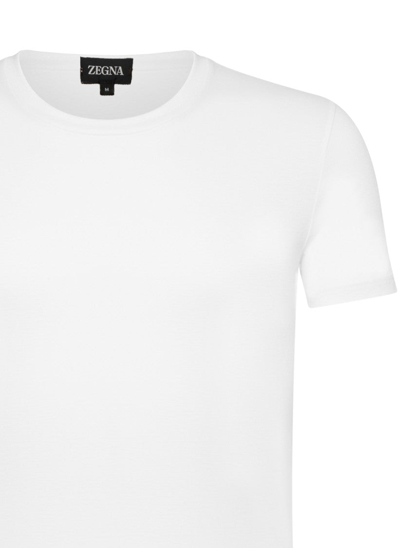 Zegna Modal-Lyocell T-Shirt – White
