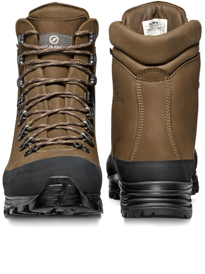 Scarpa Nubuck Leather Backpacking Boots With Gore-Tex Protection