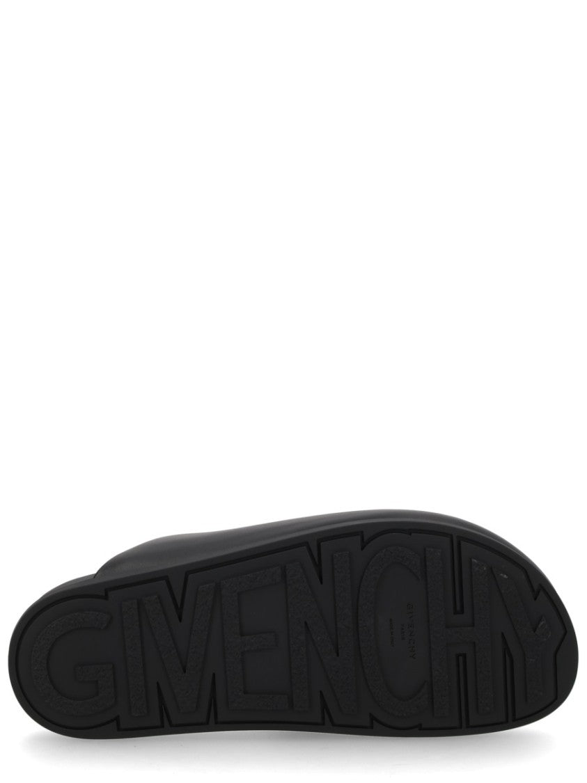 Givenchy Black Puffy Lamb Leather Loafers