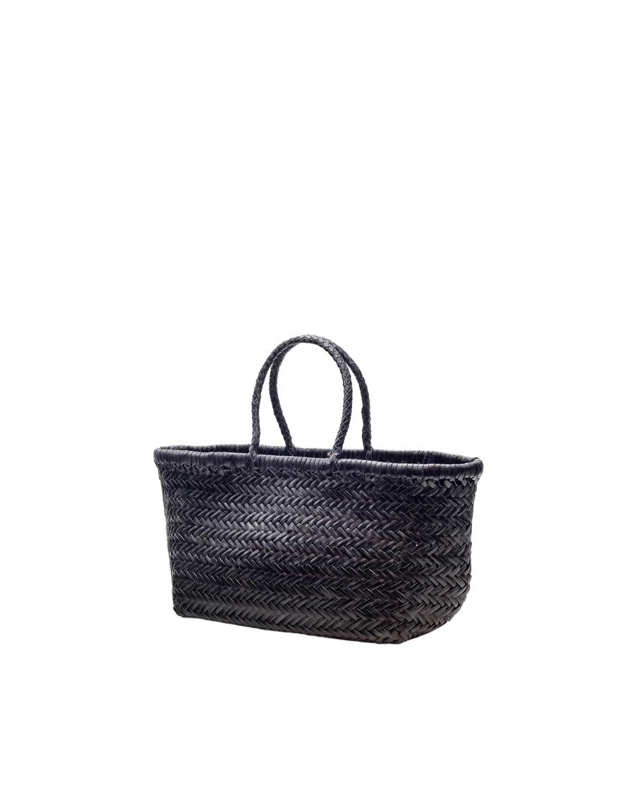 Dragon Diffusion Handwoven Buffalo Calf Leather Basket Tote