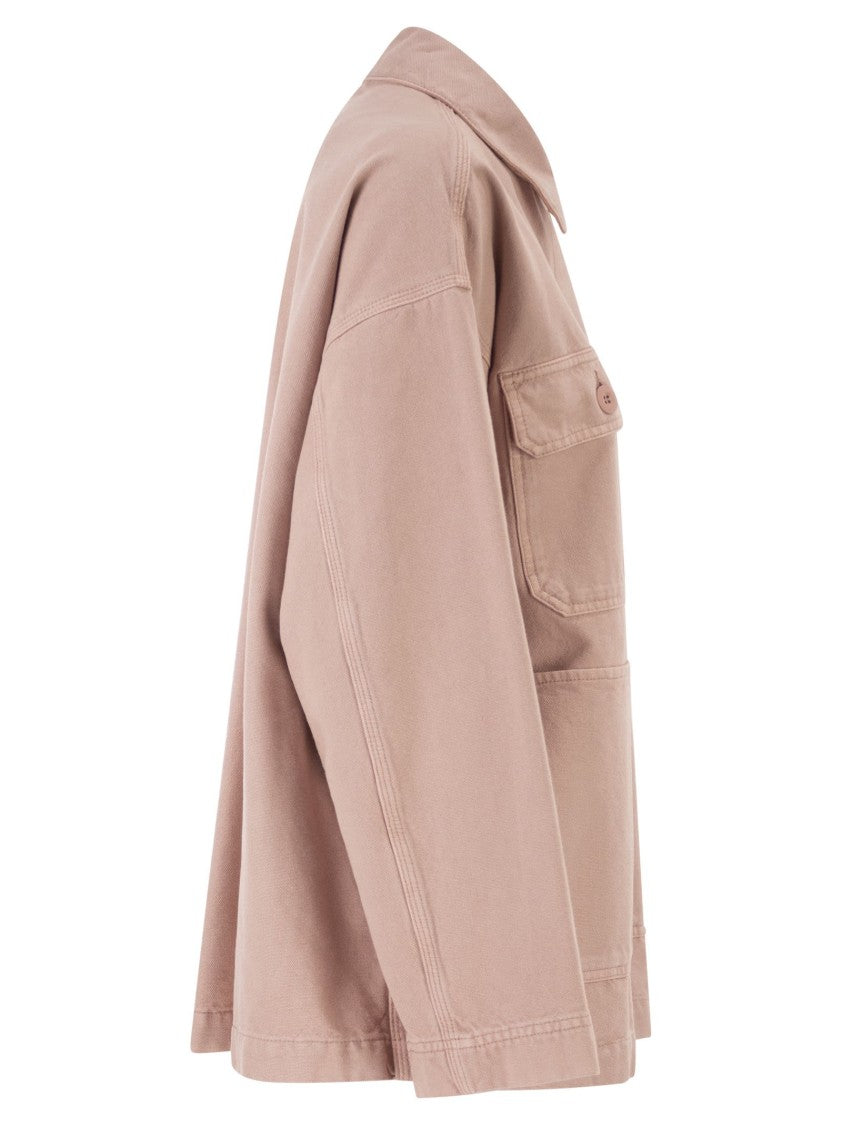 Max Mara Wkdalbum - Cotton Canvas Workwear Jacket