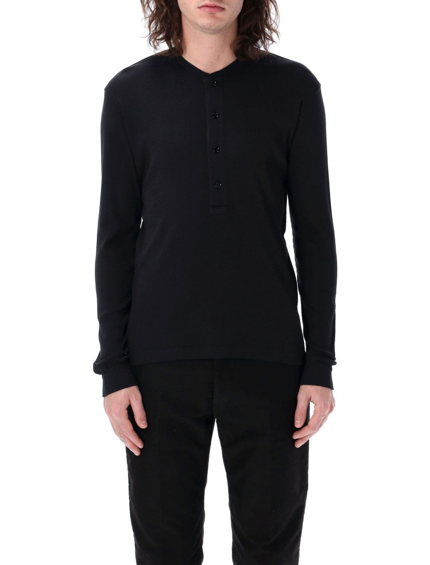 Tom Ford Long Sleeve Rib Serafino