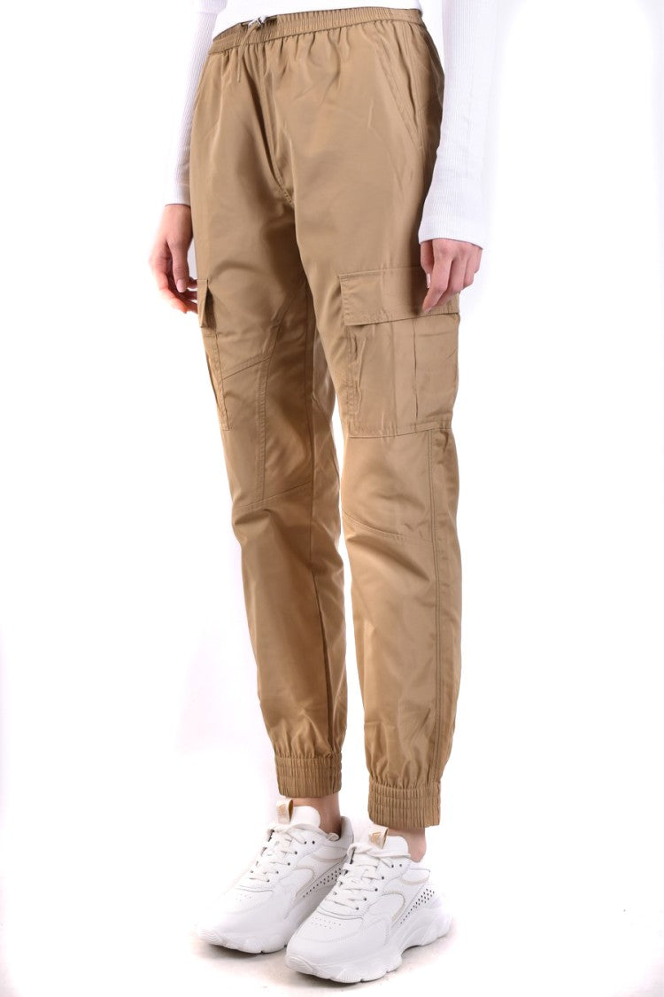 Diesel Cargo Trousers With Elastic Waistband And Functional Pockets