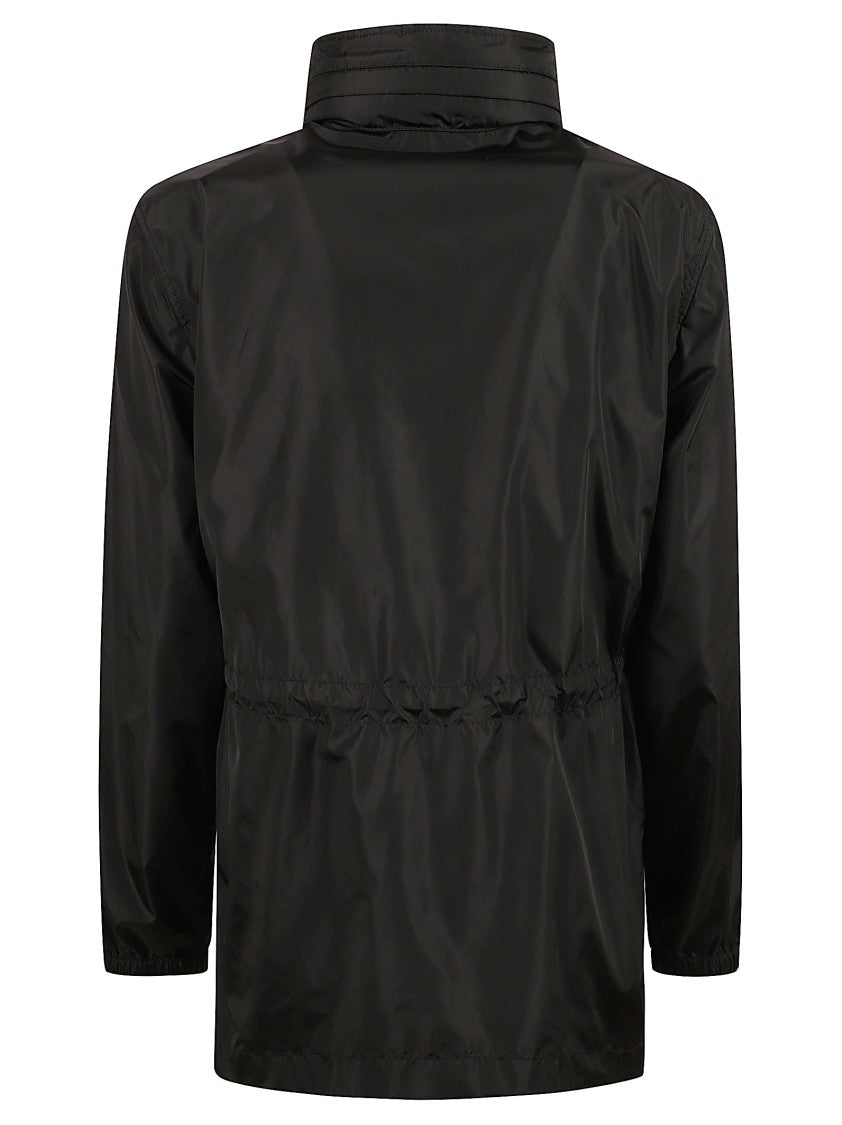 Burberry High Collar Nylon Parka