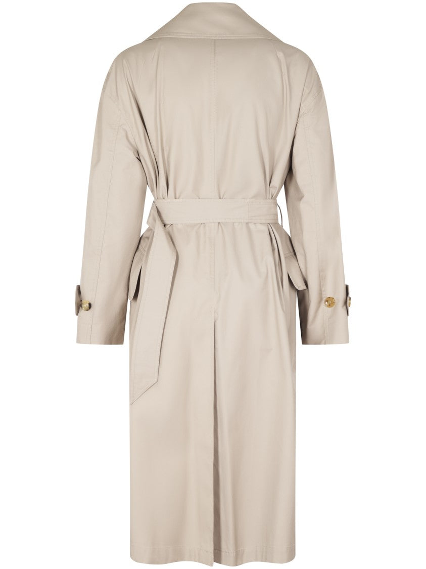Max Mara Classic Double-Breasted Trench Coat