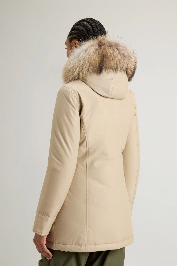 Woolrich Arctic Raccoon Parka With Detachable Fur Trim