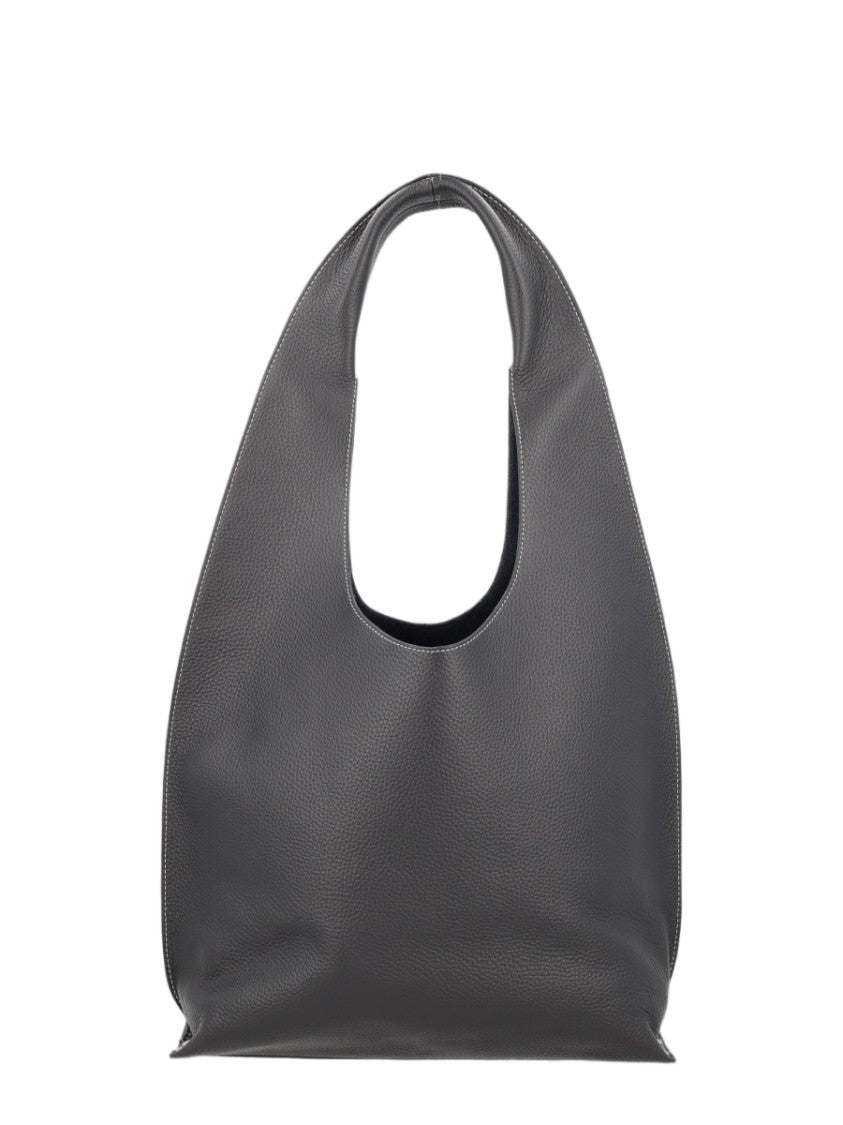 A.P.C. Textured Cowhide Tote Bag With Integrated Handles