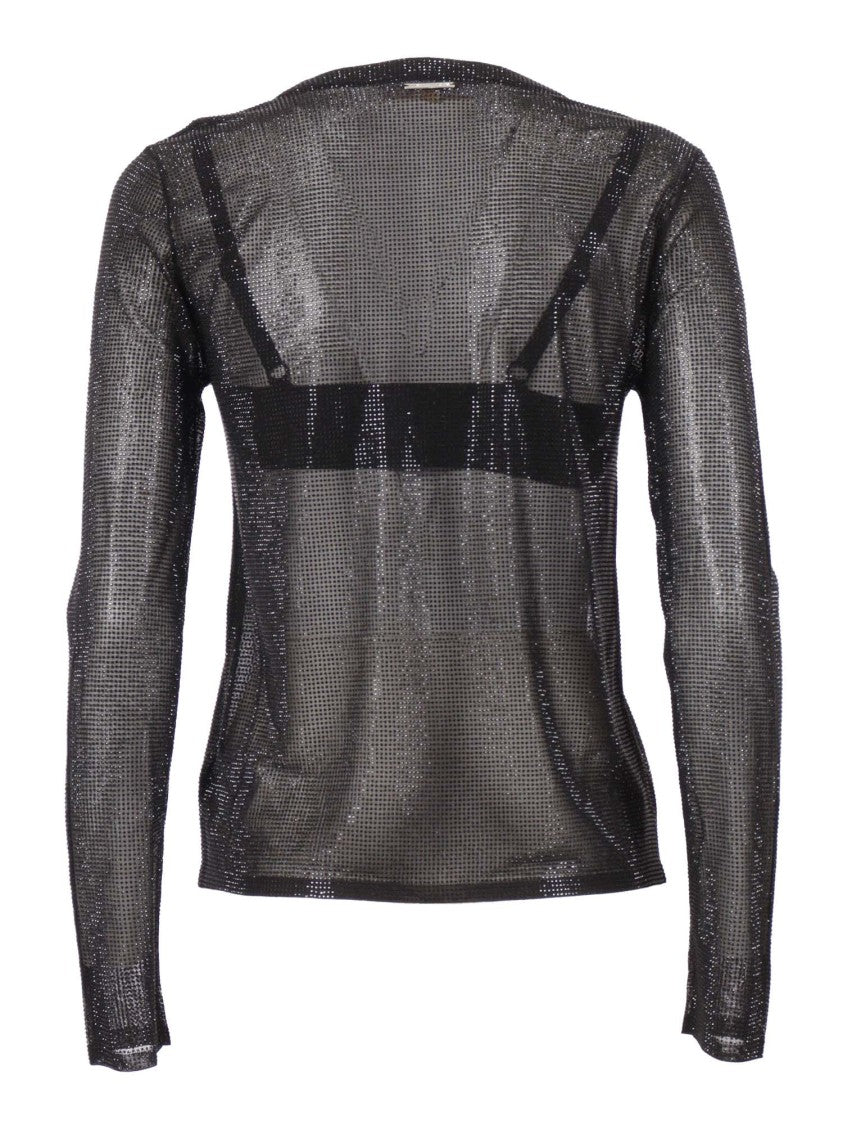 Michael Kors Gem Ht Fitted Ls Crew