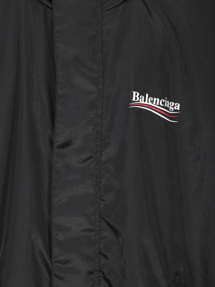 Balenciaga Waterproof Urban Jacket With Adjustable Hood