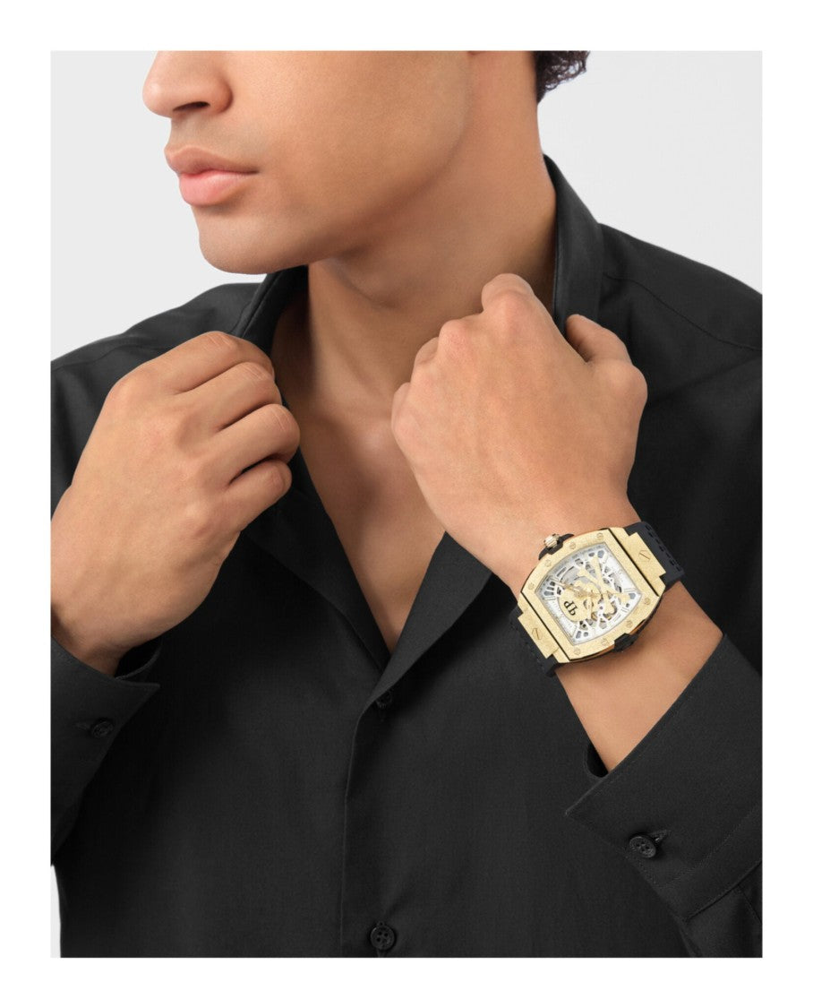 Philipp Plein The Skeleton Frosted Automatic Watch