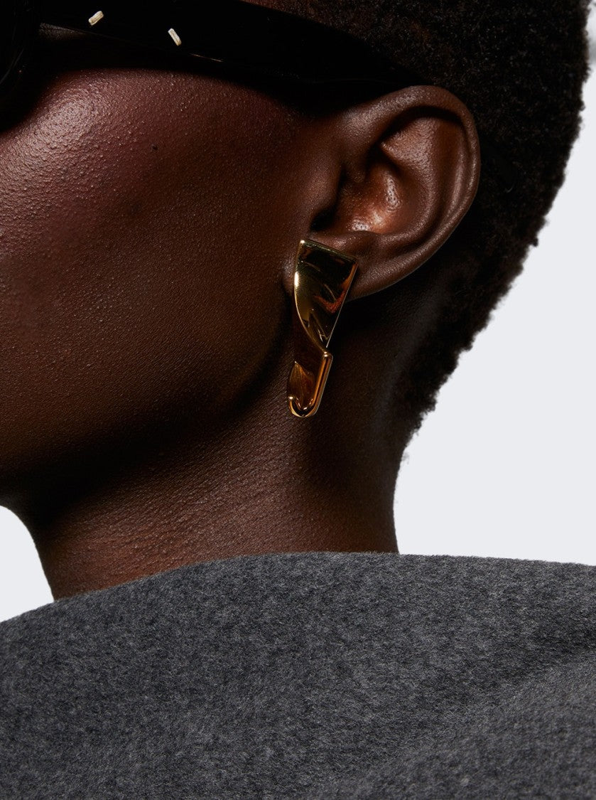 Jacquemus The J Earrings Light Gold