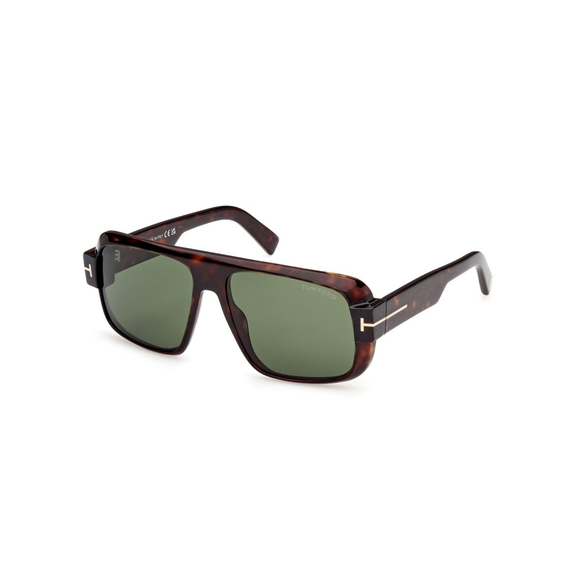 Tom Ford Ft1101 Oversized Tortoiseshell Square Sunglasses
