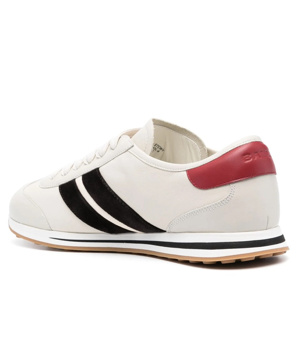 Bally Calfskin Sneakers With Bold Accents