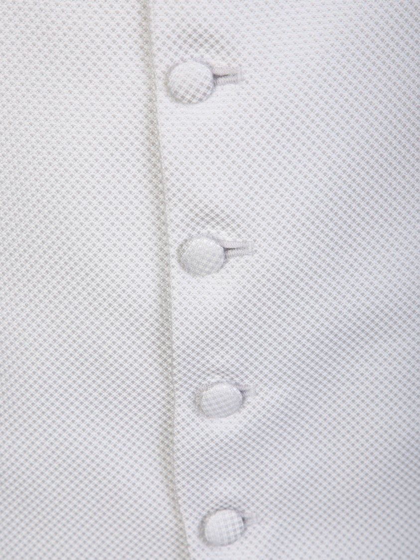 Dell'oglio White Pearl Gilet