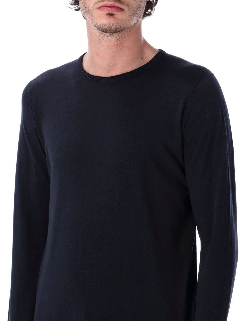 John Smedley Hatfield Fitted Crew Neck Knit Sweater