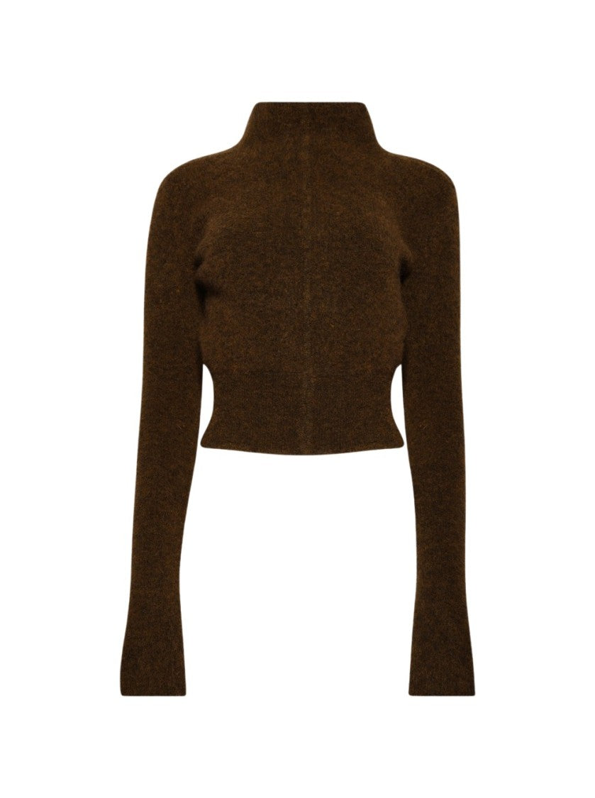 Rick Owens Maglia Headon Pull Top Honey