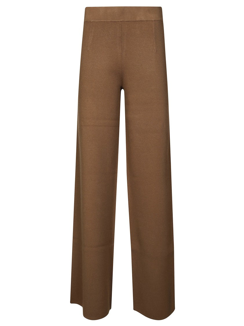 Max Mara Punto Milano Tailored Pants With Straight Leg Cut