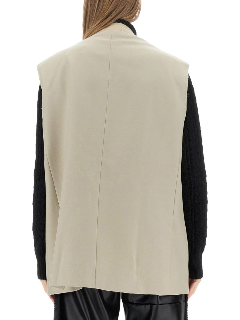 Mm6 By Maison Margiela Single-Breasted Vest