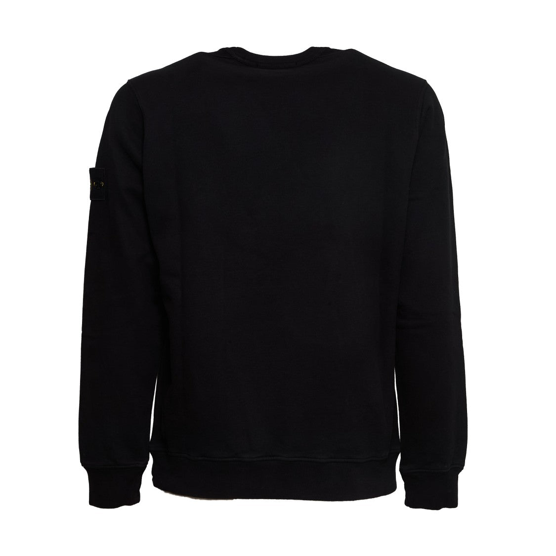 Stone Island Brushed Organic Cotton Fleece Crew Neck Sweatshirt