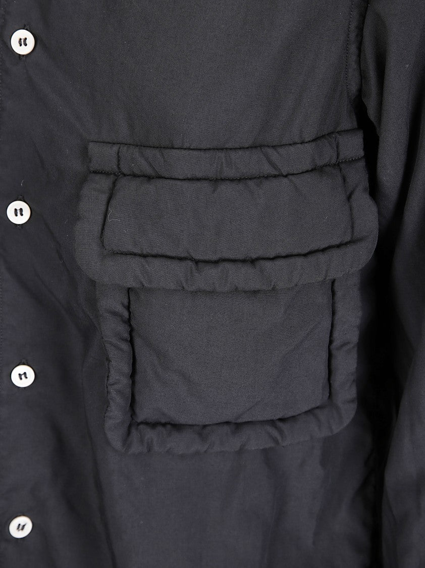 Comme Des Garçons Relaxed-Fit Blouse With Minimalist Design