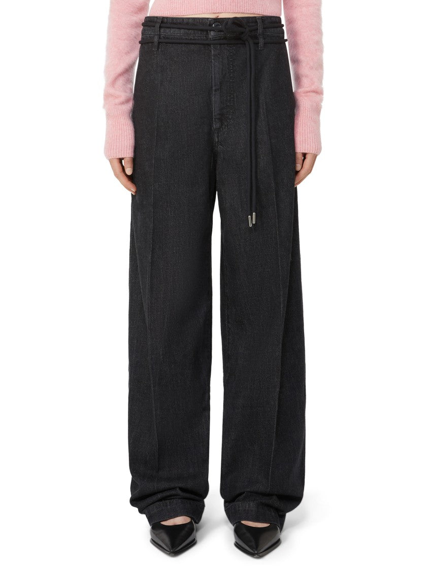 Max Mara Straight-Leg Tailored Trousers With Structured Waistband