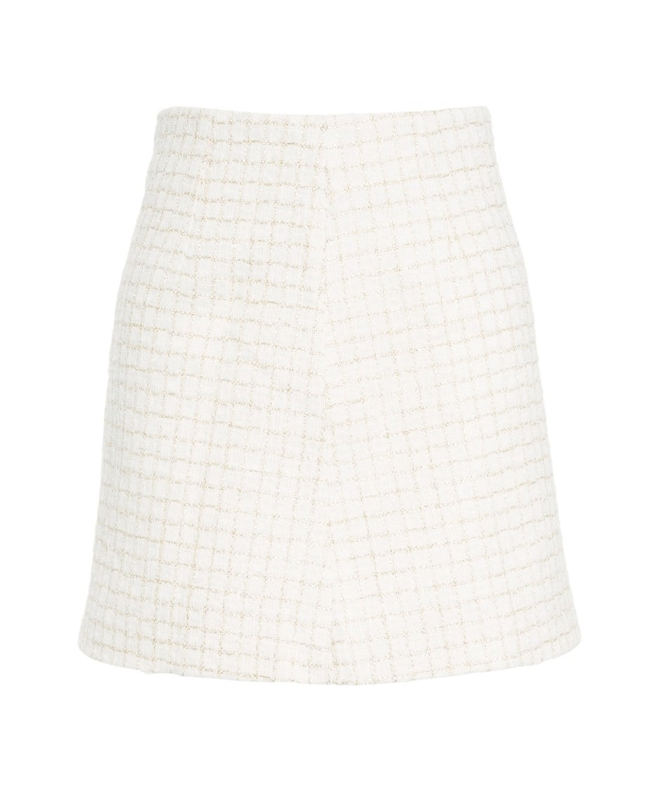 Veronica Virta Reese' Tweed Mini Skirt