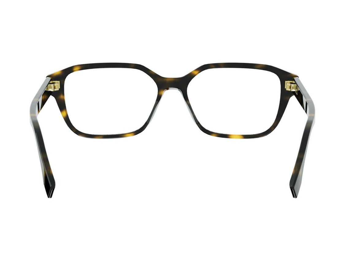 Fendi Tortoiseshell Fe50132i Oversized Square Eyeglasses