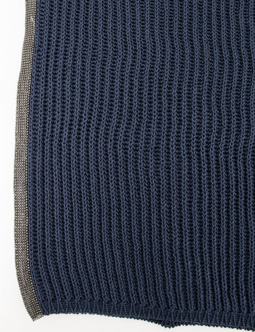 Brunello Cucinelli Freddo Blue Cotton T-Shirt