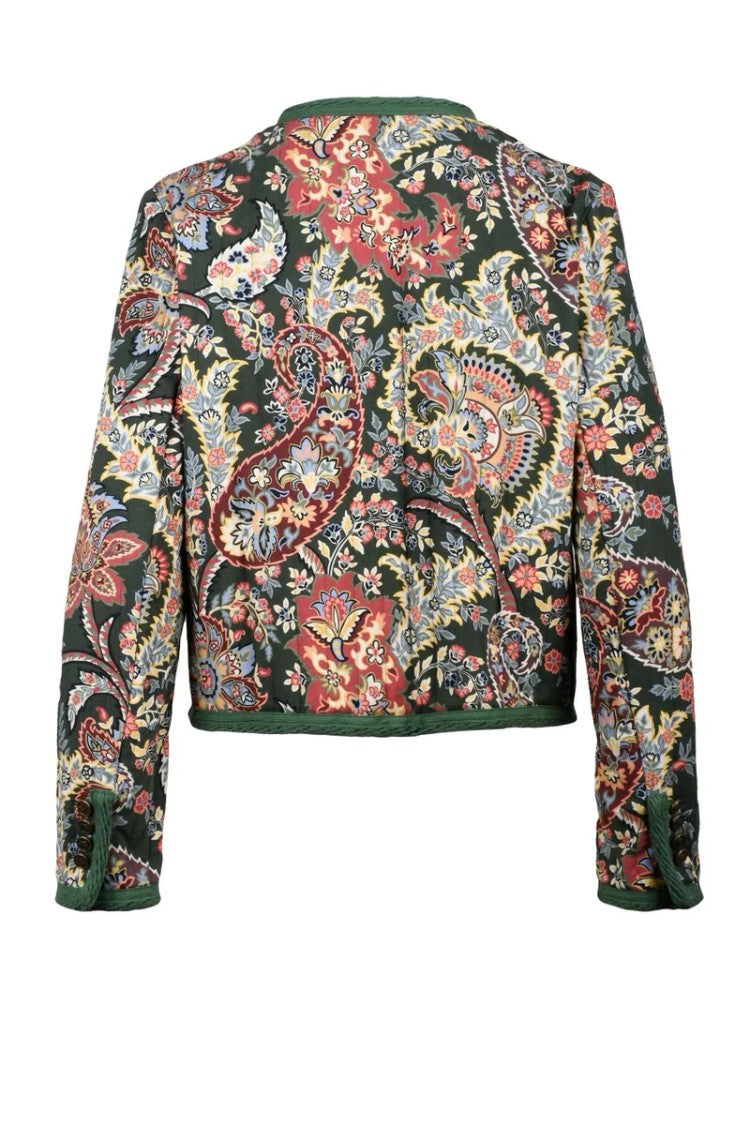 Etro Chanel Bolero Viscose - Green/Yellow