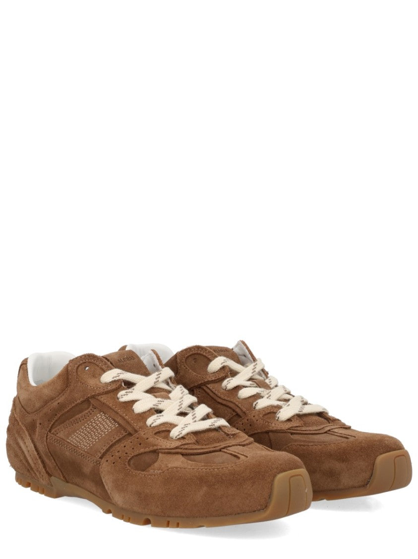 Alohas Brown Tb.56 Perforated Side Sneakers