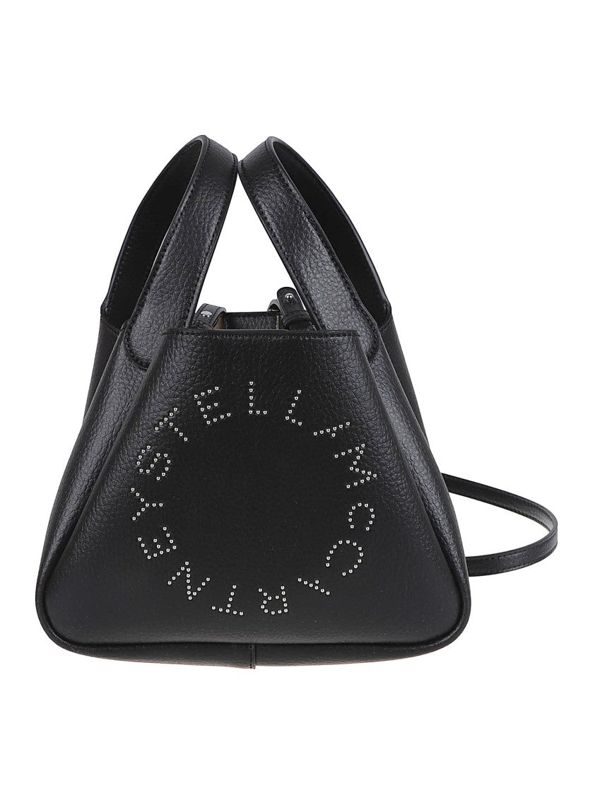 Stella Mccartney Triangular-Shaped Handbag With Textured Finish