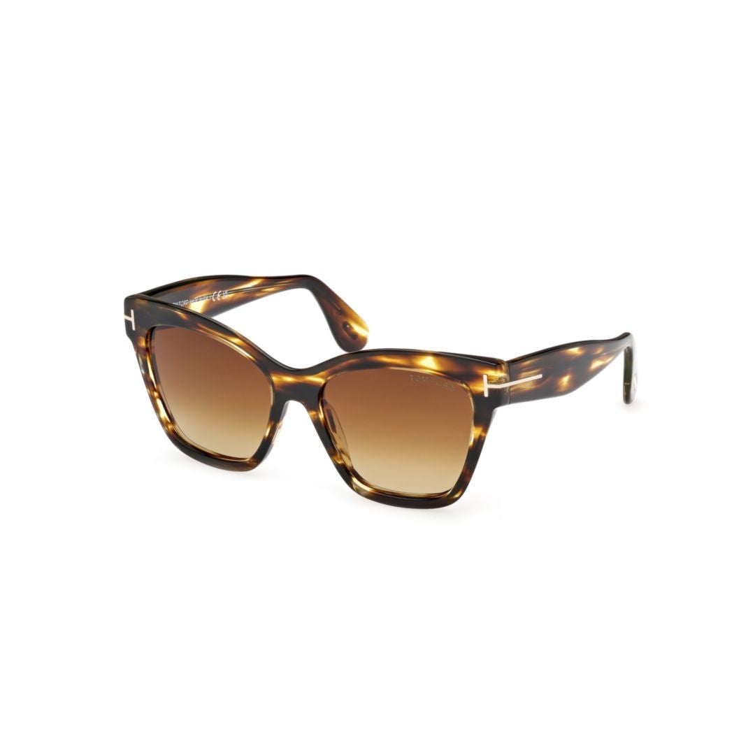 Tom Ford Ft1217 Square Tortoiseshell Acetate Sunglasses