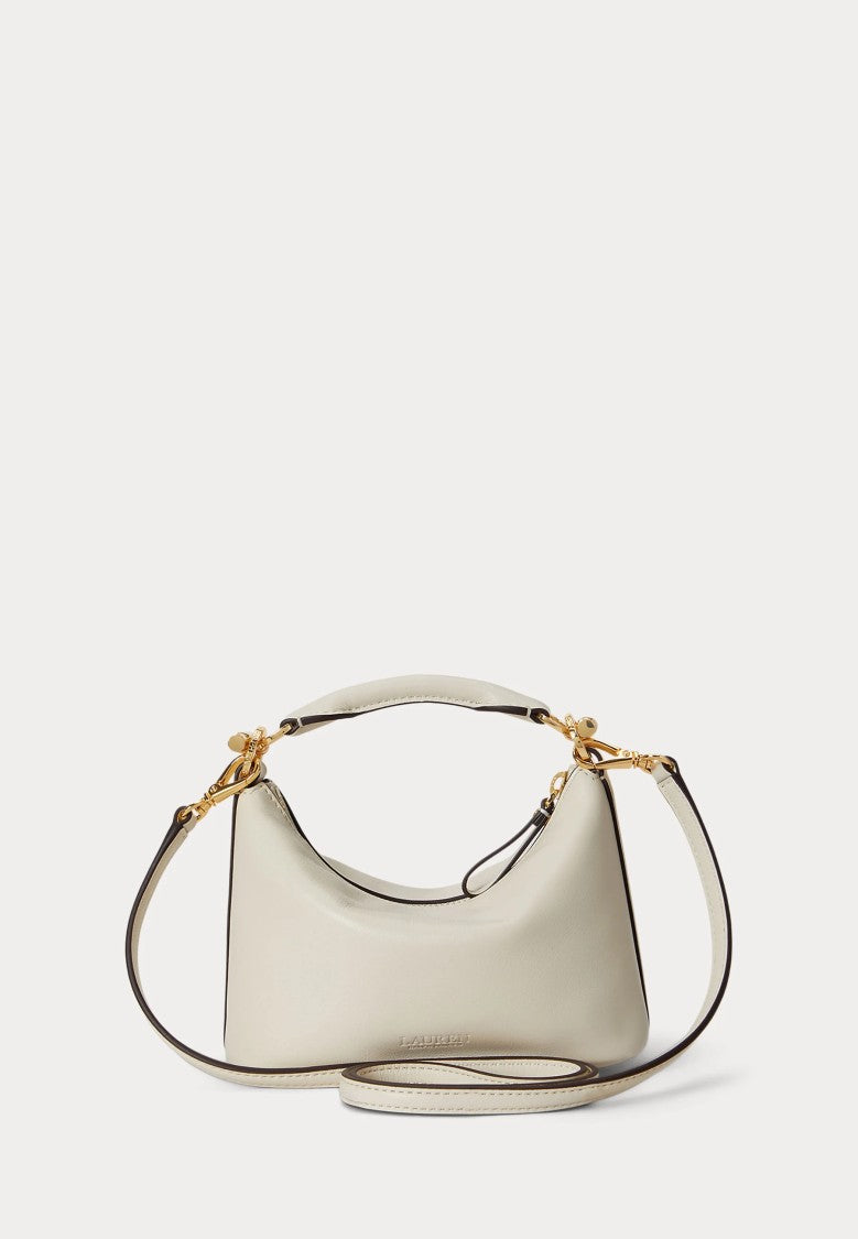 Lauren Ralph Lauren Structured Handbag With Minimalist Silhouette And Gold-Tone Accents