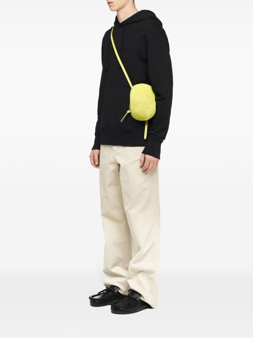 J. W. Anderson Classic Black Hoodie With Front Kangaroo Pocket