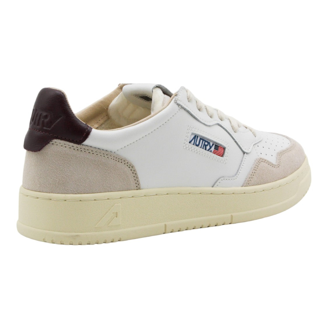 Autry Perforated Mixed Material Sneakers