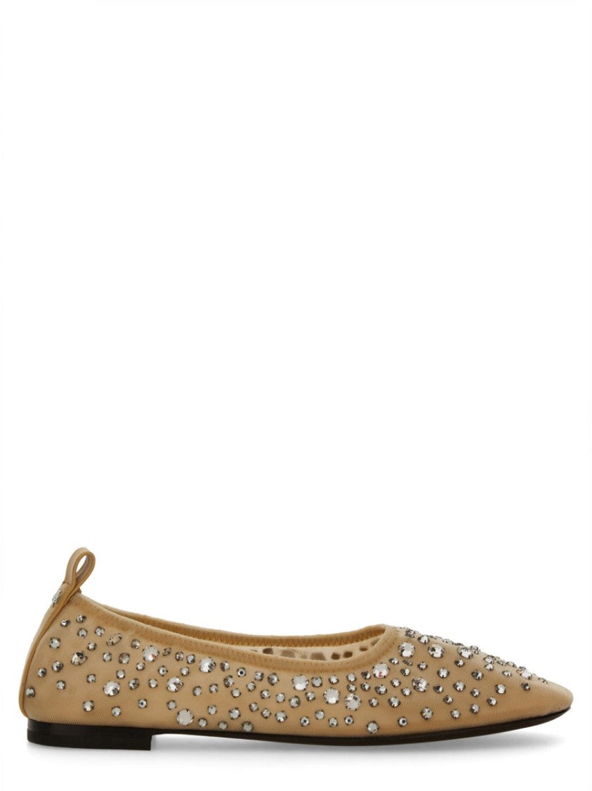Tory Burch Crystal Ballerina