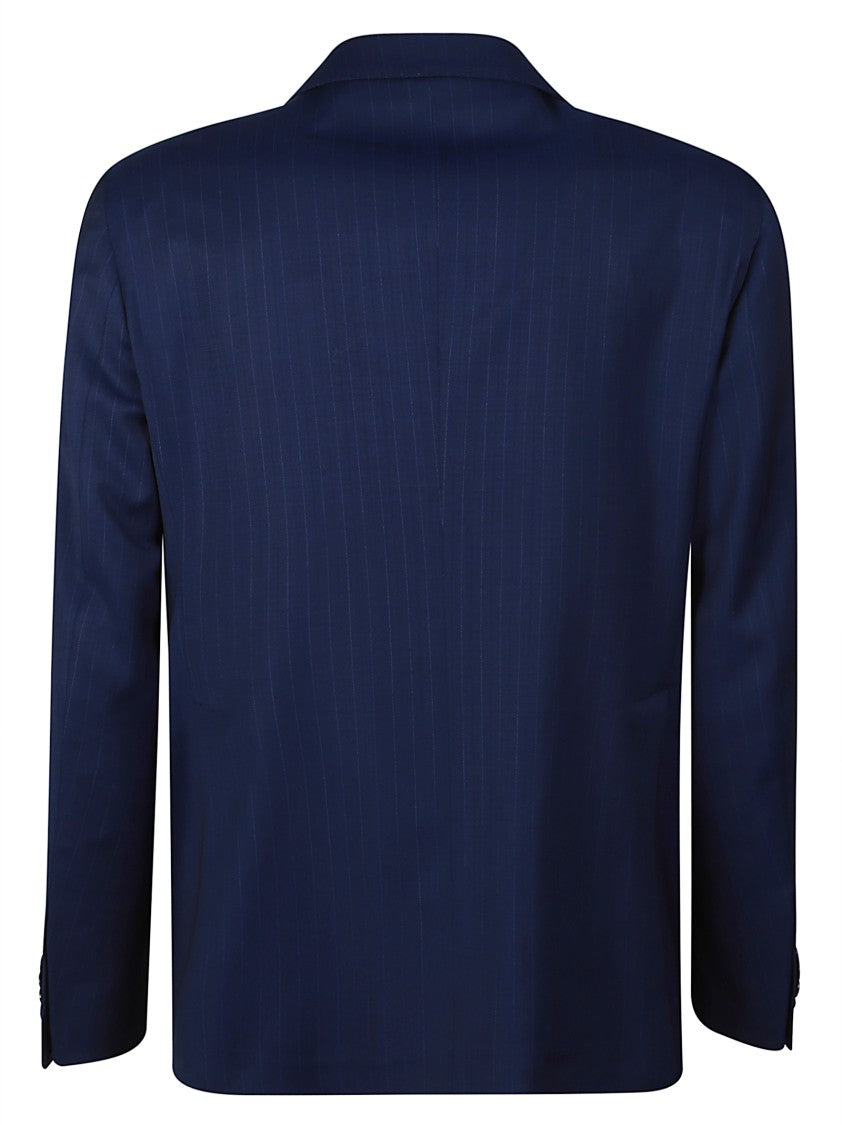 Tagliatore Bruce Virgin Wool Pinstripe Suit