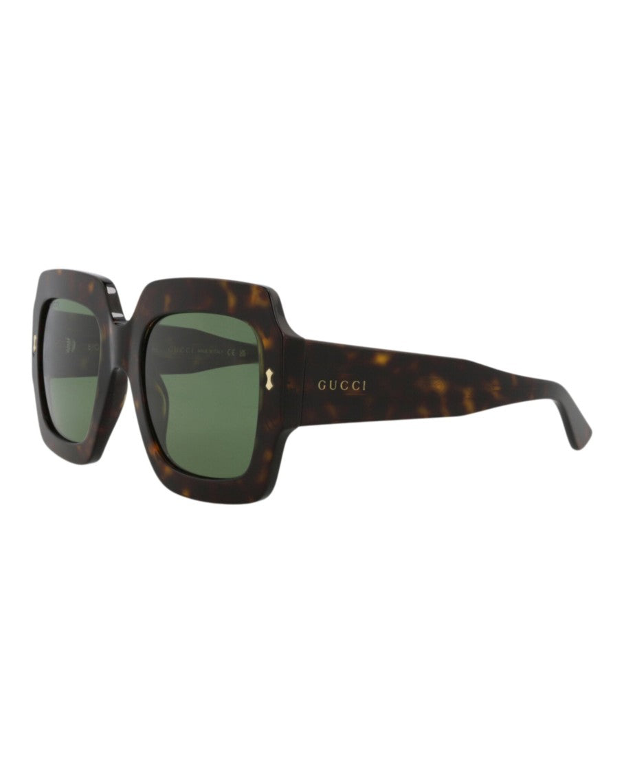 Gucci Square-Frame Bio Acetate Sunglasses
