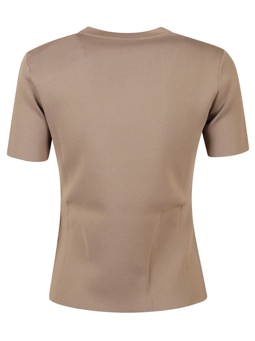 Max Mara Fitted Brown Top
