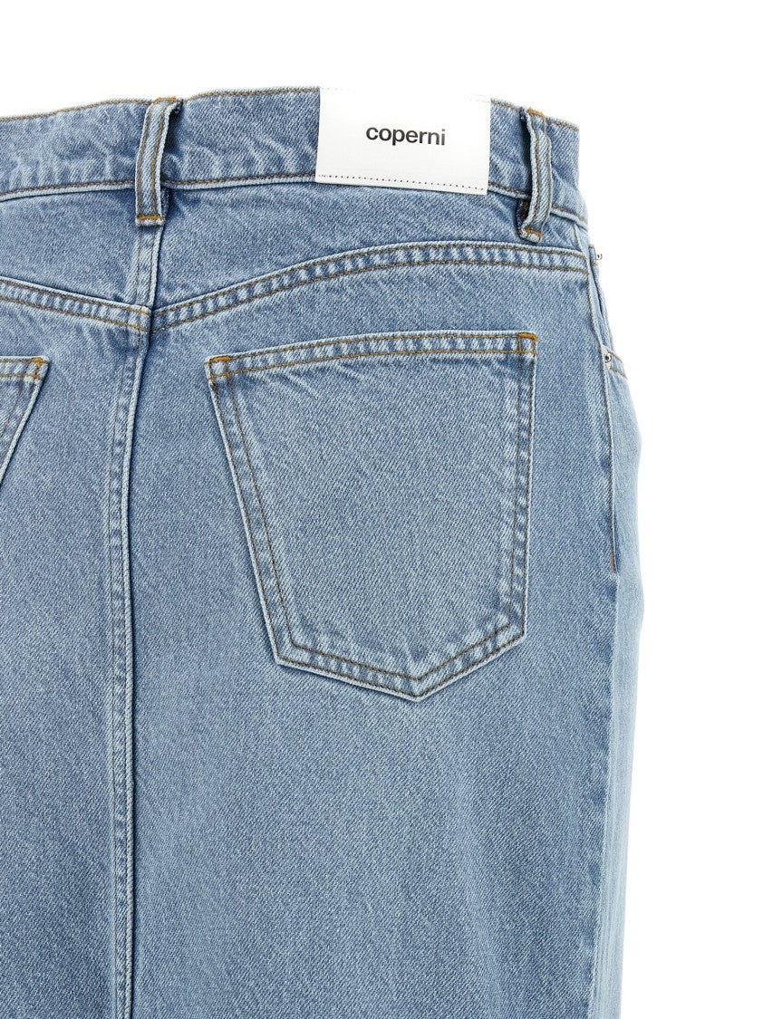 Coperni 'One-Leg Denim' Skirt