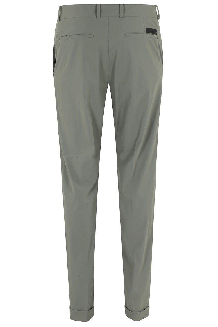 Rrd Green Surflex Double-Button Polyamide Chino Pants